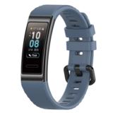 Strap-it Correa silicona Huawei Band 3/4 Pro (gris azul)