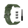 Strap-it Strap-it Correa silicona Huawei Watch Fit (verde oscuro) Strap-it Strap-it Correa silicona Huawei Watch Fit (verde oscuro)