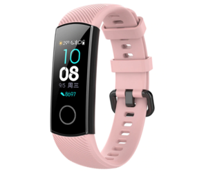 Strap-it Correa silicona Honor Band 4/5 (rosa)