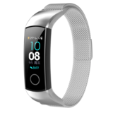 Strap-it Correa milanesa Honor Band 4/5 (plata) Strap-it Correa milanesa Honor Band 4/5 (plata)