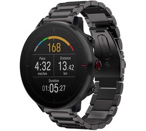 Strap-it Correa acero Polar Ventaja M (negro) Strap-it Correa acero Polar Ventaja M (negro)