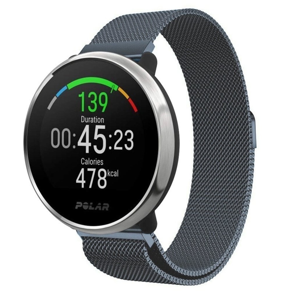 Strap-it Strap-it Correa milanesa Polar Unite (espacio gris) Strap-it Strap-it Correa milanesa Polar Unite (espacio gris)