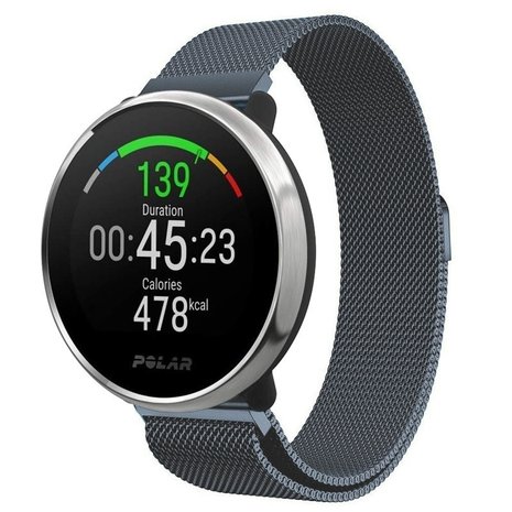 Strap-it Strap-it Correa milanesa Polar Unite (espacio gris) Strap-it Strap-it Correa milanesa Polar Unite (espacio gris)