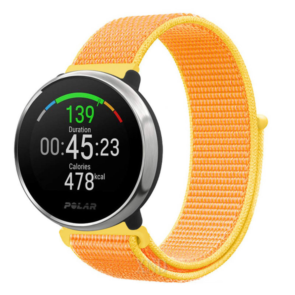 Strap-it Strap-it Correa nylon Polar Ignite (amarillo claro) Strap-it Strap-it Correa nylon Polar Ignite (amarillo claro)