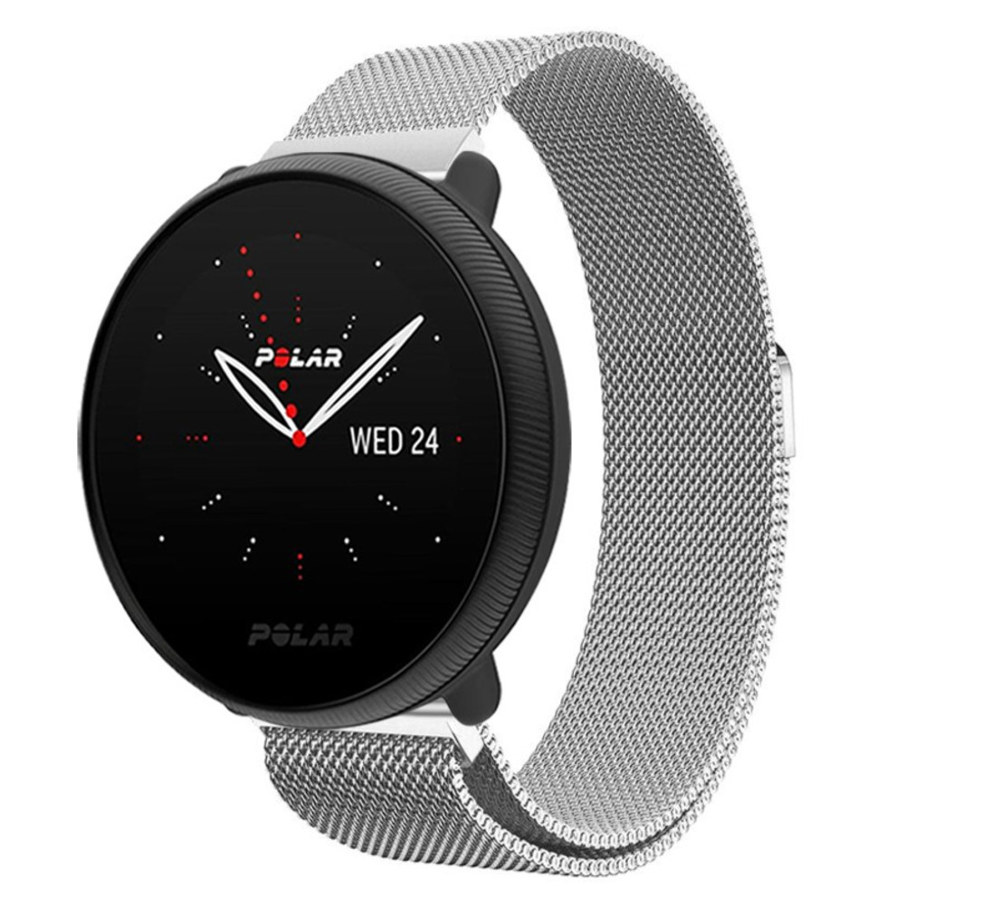 Strap-it Strap-it Correa milanesa Polar Ignite 2 (plata) Strap-it Strap-it Correa milanesa Polar Ignite 2 (plata)