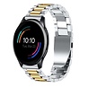 Strap-it Strap-it Correa acero OnePlus Watch (plata/oro) Strap-it Strap-it Correa acero OnePlus Watch (plata/oro)