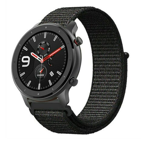 Strap-it Strap-it Correa nylon Xiaomi Amazfit GTR (negra) Strap-it Strap-it Correa nylon Xiaomi Amazfit GTR (negra)