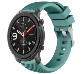 Strap-it Correa silicona Xiaomi Amazfit GTR (verde pino)