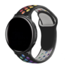Strap-it Strap-it Correa deportiva Garmin Vivoactive 3 (negra/arcoíris) Strap-it Strap-it Correa deportiva Garmin Vivoactive 3 (negra/arcoíris)