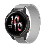 Strap-it Correa milanese Garmin Venu 2 - 45mm - plata Strap-it Correa milanese Garmin Venu 2 - 45mm - plata