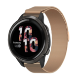 Strap-it Correa milanese Garmin Venu 2 - 45mm - oro rosa Strap-it Correa milanese Garmin Venu 2 - 45mm - oro rosa