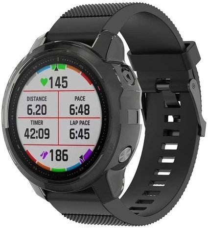 Strap-it Strap-it Funda Garmin Fenix 5s TPU (negro) Strap-it Strap-it Funda Garmin Fenix 5s TPU (negro)