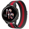 Strap-it Strap-it Correa milanese Garmin Venu 2 - 45mm (rojo/negro) Strap-it Strap-it Correa milanese Garmin Venu 2 - 45mm (rojo/negro)