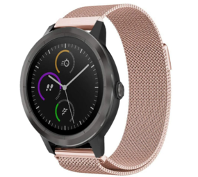 Strap-it Correa milanesa Garmin Vivomove 3s - 39mm - oro rosa Strap-it Correa milanesa Garmin Vivomove 3s - 39mm - oro rosa