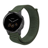 Strap-it Correa nylon Garmin Vivoactive 4s - 40mm - verde oscuro Strap-it Correa nylon Garmin Vivoactive 4s - 40mm - verde oscuro