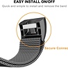 Strap-it Strap-it Correa milanese Fitbit Charge 2 (negro) Strap-it Strap-it Correa milanese Fitbit Charge 2 (negro)
