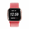 Strap-it Strap-it Correa nylon Fitbit Versa (rojo) Strap-it Strap-it Correa nylon Fitbit Versa (rojo)