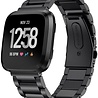 Strap-it Strap-it Correa acero Fitbit Versa (negro) Strap-it Strap-it Correa acero Fitbit Versa (negro)