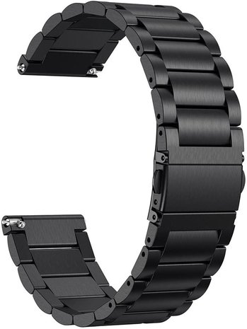 Strap-it Strap-it Correa acero Fitbit Versa (negro) Strap-it Strap-it Correa acero Fitbit Versa (negro)