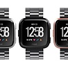 Strap-it Strap-it Correa acero Fitbit Versa (negro) Strap-it Strap-it Correa acero Fitbit Versa (negro)
