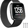 Strap-it Strap-it Correa milanesa Fitbit Versa (negra) Strap-it Strap-it Correa milanesa Fitbit Versa (negra)