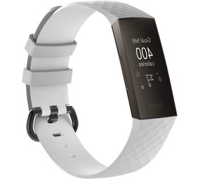 Strap-it Correa silicona Fitbit Charge 3 (blanca)