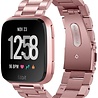 Strap-it Strap-it Correa acero Fitbit Versa (rosa) Strap-it Strap-it Correa acero Fitbit Versa (rosa)