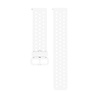 Strap-it Strap-it Correa silicona con agujeros Fitbit Versa (blanco) Strap-it Strap-it Correa silicona con agujeros Fitbit Versa (blanco)