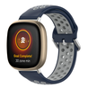 Strap-it Strap-it Correa deportiva Fitbit Sense (azul/gris) Strap-it Strap-it Correa deportiva Fitbit Sense (azul/gris)