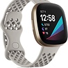 Strap-it Strap-it Correa silicona con agujeros de Fitbit Sense (gris) Strap-it Strap-it Correa silicona con agujeros de Fitbit Sense (gris)