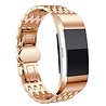 Strap-it Strap-it Correa acero dragón Fitbit Charge 3 (oro rosa) Strap-it Strap-it Correa acero dragón Fitbit Charge 3 (oro rosa)
