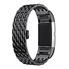 Strap-it Strap-it Correa acero dragón Fitbit Charge 4 (negra) Strap-it Strap-it Correa acero dragón Fitbit Charge 4 (negra)