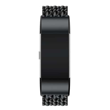 Strap-it Strap-it Correa acero dragón Fitbit Charge 4 (negra) Strap-it Strap-it Correa acero dragón Fitbit Charge 4 (negra)