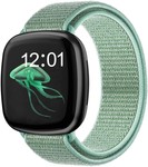 Strap-it Strap-it Correa nylon Fitbit Versa 3 (verde menta)