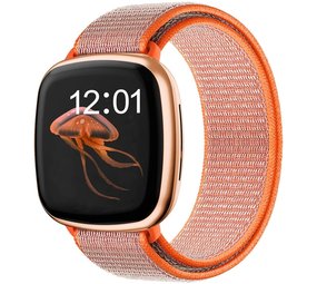 Strap-it Correa nylon Fitbit Sense (naranja) Strap-it Correa nylon Fitbit Sense (naranja)