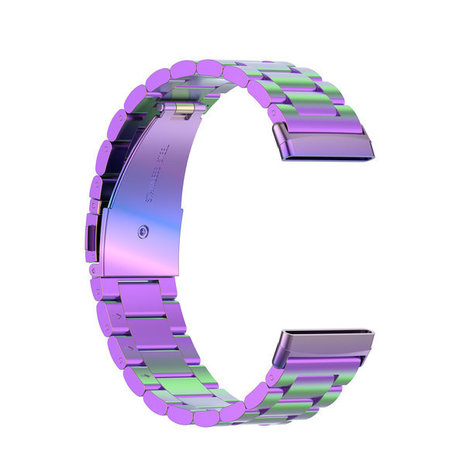 Strap-it Strap-it Correa acero Fitbit Sense (arcoíris) Strap-it Strap-it Correa acero Fitbit Sense (arcoíris)