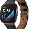 Strap-it Strap-it Correa cuero Fitbit Sense (negro) Strap-it Strap-it Correa cuero Fitbit Sense (negro)