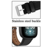 Strap-it Strap-it Correa cuero Fitbit Sense (negro) Strap-it Strap-it Correa cuero Fitbit Sense (negro)