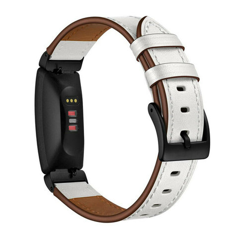 Strap-it Strap-it Correa cuero Fitbit Inspire (blanco) Strap-it Strap-it Correa cuero Fitbit Inspire (blanco)