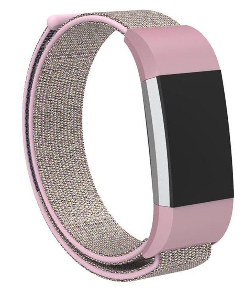 Strap-it Strap-it Correa nylon Fitbit Charge 2 (arena rosa) Strap-it Strap-it Correa nylon Fitbit Charge 2 (arena rosa)