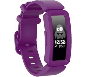 Strap-it Correa silicona Fitbit Ace 2 (púrpura)
