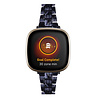 Strap-it Strap-it Correa resina Fitbit Versa 3 (negro/blanco) Strap-it Strap-it Correa resina Fitbit Versa 3 (negro/blanco)