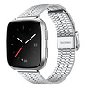 Strap-it Strap-it Correa acero inoxidable Fitbit Versa (plata) Strap-it Strap-it Correa acero inoxidable Fitbit Versa (plata)