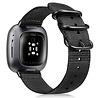 Strap-it Strap-it Correa nylon con hebilla Fitbit Sense (negro) Strap-it Strap-it Correa nylon con hebilla Fitbit Sense (negro)