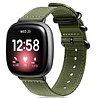 Strap-it Strap-it Correa nylon con hebilla Fitbit Sense (verde militar) Strap-it Strap-it Correa nylon con hebilla Fitbit Sense (verde militar)