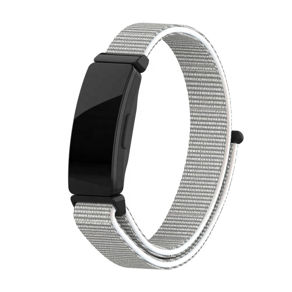 Correa nylon Fitbit Inspire concha marina Correasmartwatch.es