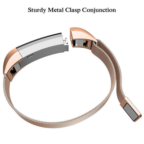 Strap-it Strap-it Correa milanesa Fitbit Alta HR (oro rosa) Strap-it Strap-it Correa milanesa Fitbit Alta HR (oro rosa)