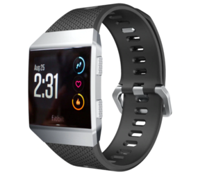 Strap-it Correa silicona Fitbit Ionic (negra)