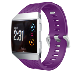 Strap-it Correa silicona Fitbit Ionic (púrpura)