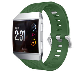 Strap-it Correa silicona Fitbit Ionic (verde militar)